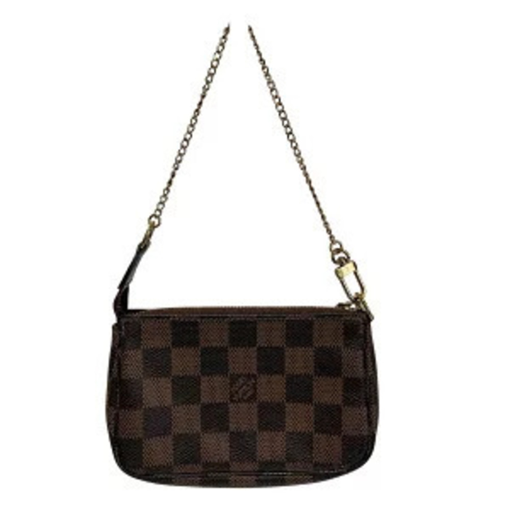Louis Vuitton Pochette Accessoires Pouch Clutch Damier Toile
